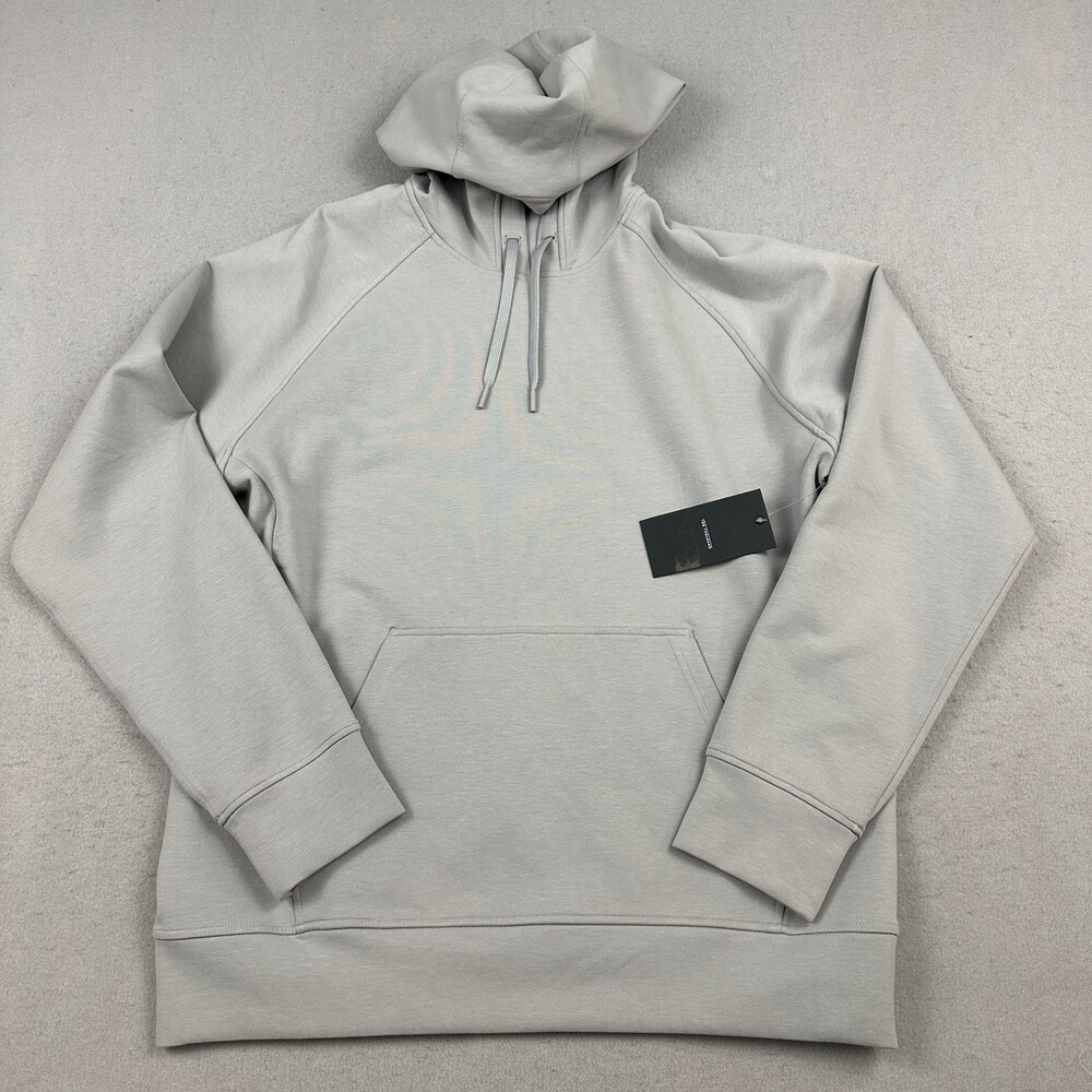 Ten Thousand Sweatshirt Men Large Formal Gray Midweight Tech Hoodie Performance